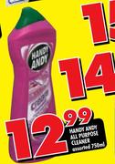 Handy Andy All Purpose Cleaner Assorted-750ml