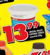 Crystal Valley Cottage Cheese Assorted-250g