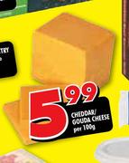 Cheddar/Gouda Cheese-Per 100g