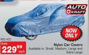 Auto Kraft Nylon Car Covers(FED.VCC)-Each
