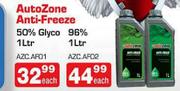 Auto Zone Anti Freeze 50% Glyco(AZC.AF01)-1L Each