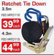 Ratchet Tie Down 3.5m(FED.VRTD112)-Each