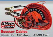 Booster Cable(FED.VBL120)-120Amp Each
