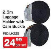 2.5m Luggage Holder With Cam Buckle(FED.LH225)-Per Set