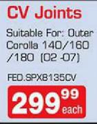CV Joints(FED.SPXB135CV)-Each