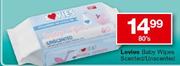 Lovies Baby-Wipes Scented/Unscented-80's