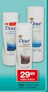 Dove Hand & Body-Lotion Assorted-400ml Each