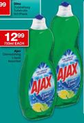 Ajax Dishwashing-Liquid Assorted-750ml Each