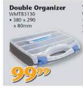 Worksman Double Organizer WMTB3130-380x290x80mm