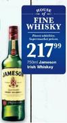 Jameson-Irish Whiskey-750ml