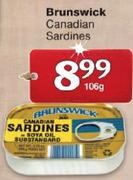 Brunswick Canadian Sardinesk -106g