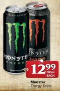 Monster Energy Drink-500ml Each