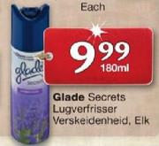 Glade Secrets Lugverfrisser Verskeidenhed-180ml