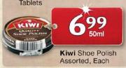 Kiwi Shoe Polish Assorted-50ml