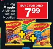 Maggie 2-Minute Instant Noodles-3x73g