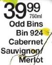 Odd Bins 924 Cabernet Sauvignon Merlot-750ML