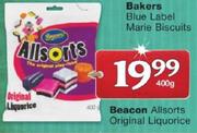 Beacon Allsorts Original Liquorice-400gm