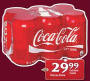 Coca-Cola Cans-6 x 330ml