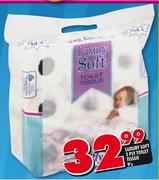 Luxury Soft 2 Ply Toilet Tissue-9's