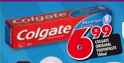Colgate Original Toothpaste-100ml