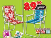 Spring Tension Chair Assorted Each