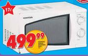 Essentials 17Ltr Manual Microwave Oven