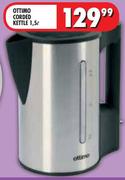 Ottimo 1.5Ltr Corded Kettle