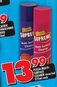 Plush Multi-Surface Cleaner-275ml Each