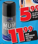 Mum Deodorant For Men-120ml