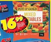Pot O' Gold Frozen Mixed Vegetables-1kg