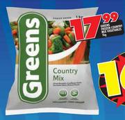 Greens Frozen Country Mix Vegetables-1kg