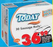 Today Frozen Sausage Rolls Assorted-30's Per Box