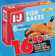 I&J Fish Bakes Frozen Fish & Potato Portions-360g Each