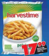 Harvestime Frozen Potato Chips-1kg