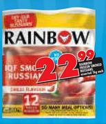 Rainbow Frozen Smoked Russians-1kg