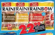 Rainbow Frozen Smoked Russians Assorted-850g/1kg Each