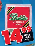 Bokkie Viennas - 500g