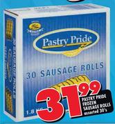 Pastry Pride Frozen Sausage Rolls Assorted-30's