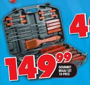 Gourmet 18 - Piece Braai Set 