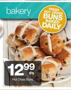 Hot Cross Buns-6's