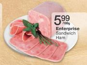 Enterprise Sandwich Ham-100g