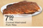 Cooked Marinated Pork Ribs-100g