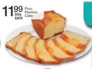 Plain Madeira Cake-350g Each
