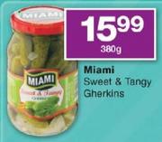 Miami Sweet & Tangy Gherkins-380gm