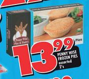 Penny Wise Frozen Pies Assorted-2's