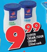 Clover Cream/Sour Cream-250ml Each
