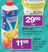 Clover Danao Dairy Fruit Blend Assorted-1Ltr