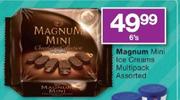 Magnum Mini Ice Creams Multipack Assorted-6's