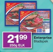 Enterprise Bladspek-250g Each