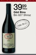 Odd Bins Bin 627 Shiraz-750Ml